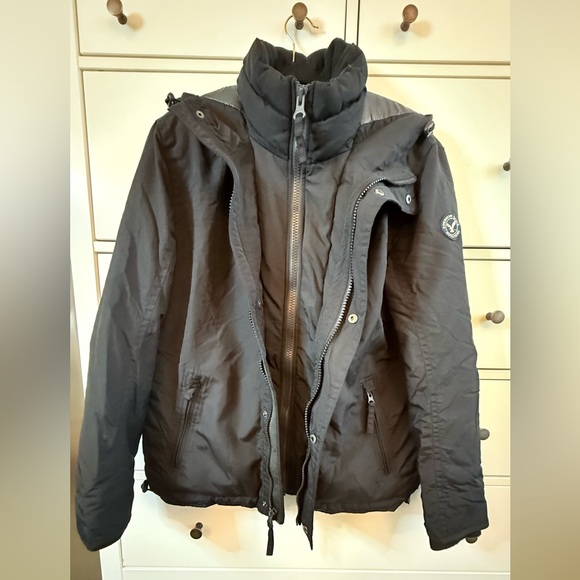 American Eagle men’s sz S | Outfitters Black Jacket - Picture 1 of 9